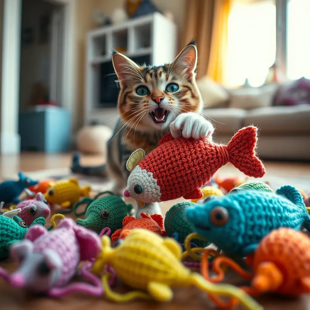 15+ Free Crochet Cat Toy Patterns Your Feline Will Adore
