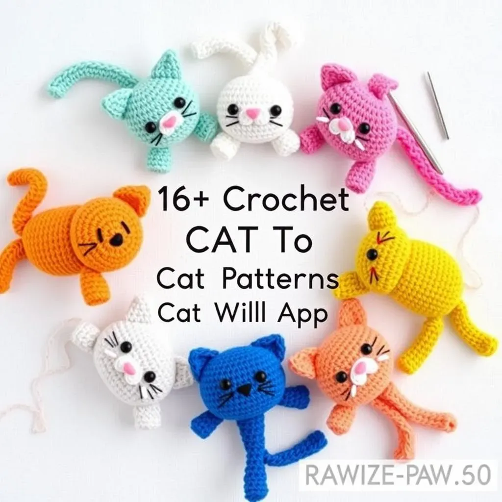 16+ Free Crochet Cat Toy Patterns Your Cat Will Adore