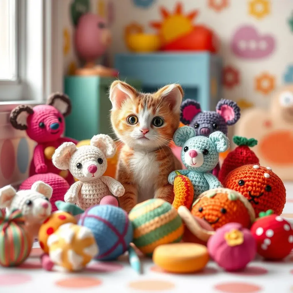 25 Adorable Crochet Cat Toy Patterns: DIY Guide