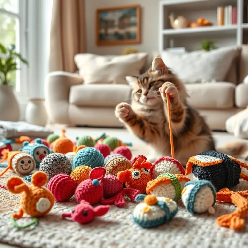 25 Crochet Cat Toy Patterns Your Feline Will Adore