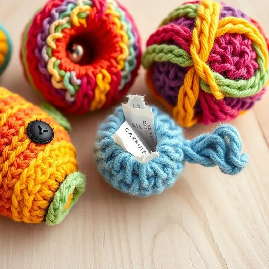 Adding Catnip & Other Enhancements to Your Crochet Cat Toy Patterns