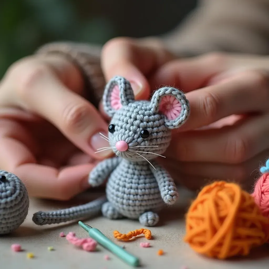 Adding Character: Crocheting the Ears and Tail