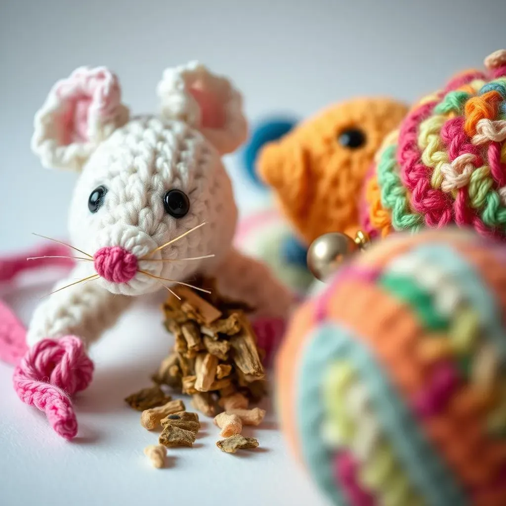 Adding Extra Fun: Catnip, Bells, and Textures for Crochet Toys