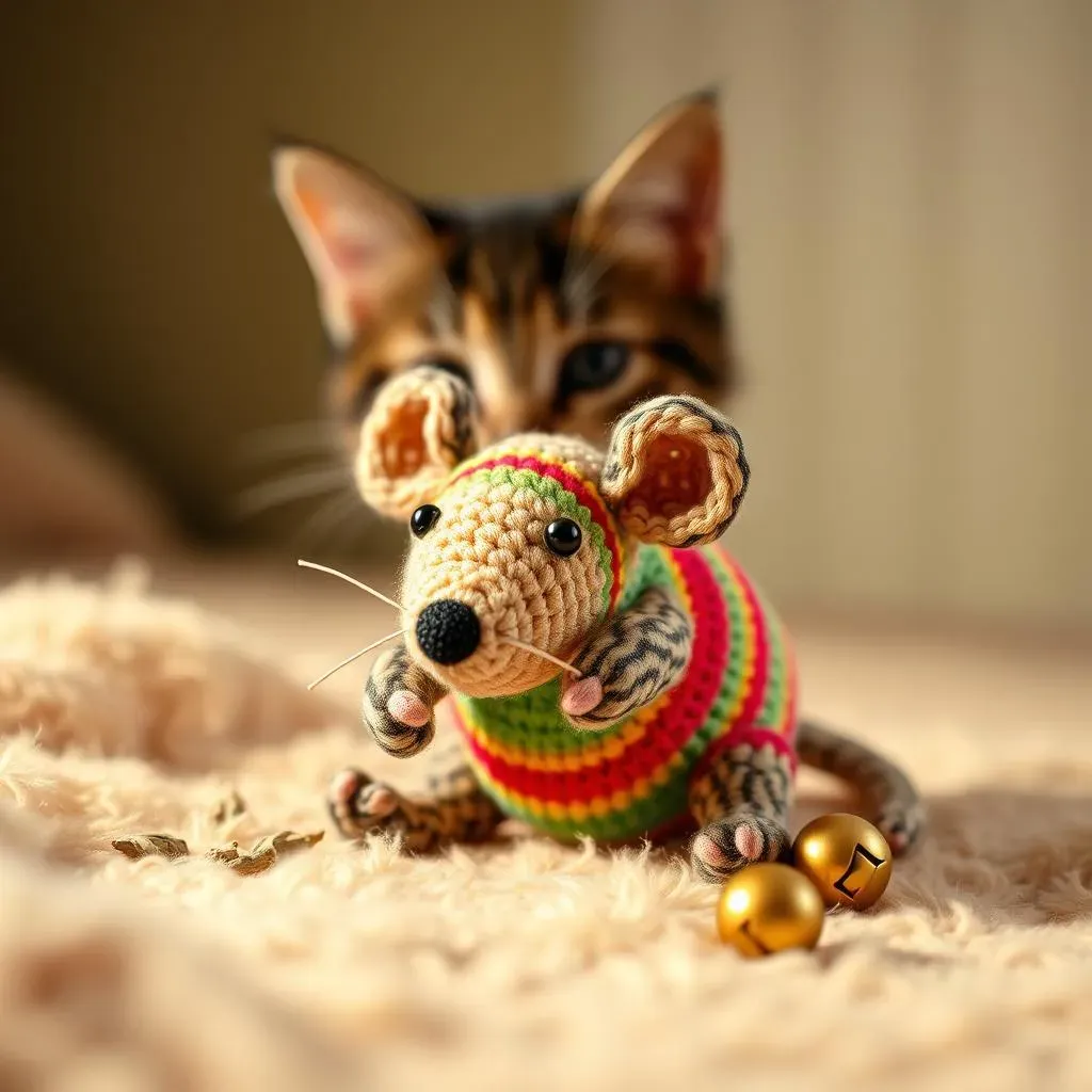 Adding Fun and Safety to Your Crochet Cat Toy Mouse