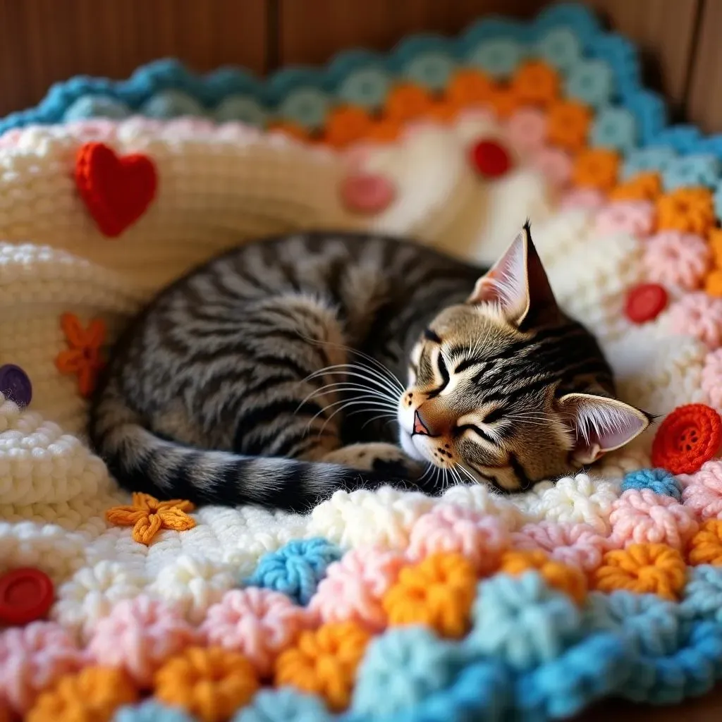 Adding Fun and Unique Touches to Your Crochet Cat Blanket