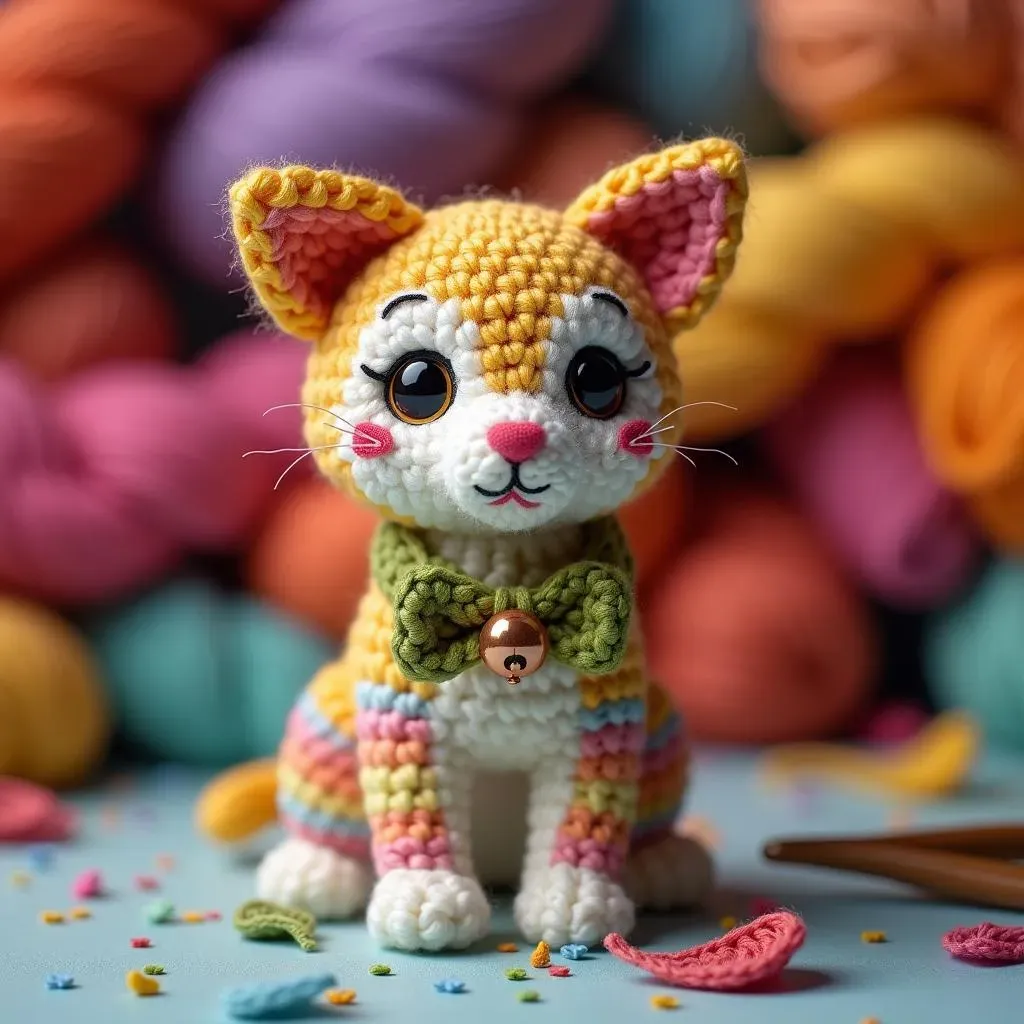Adding the Purrfect Touches: Customizing Your Crocheted Cat