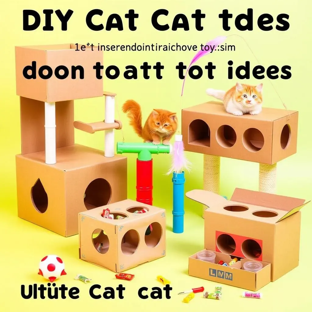 Advanced Homemade Cat Toys Ideas:  For the Ultimate DIY Cat Enthusiast