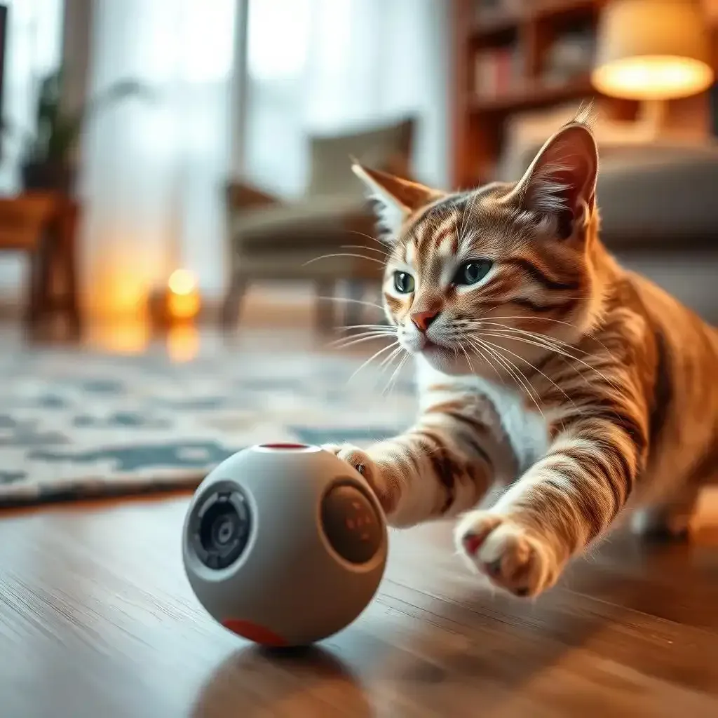 Amazing Automatic Cat Toy Ball: Fun For Your Feline! - Kittentoyland