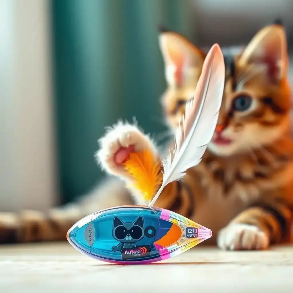 Amazing Automatic Cat Toy Feather: Best Buy - Kittentoyland