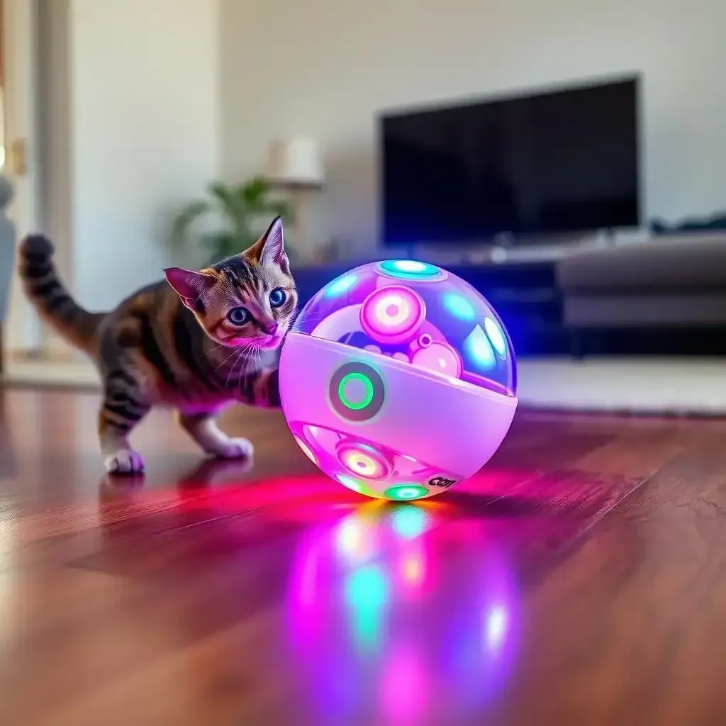 Amazing Electronic Ball Cat Toy: Fun Guaranteed! - Kittentoyland