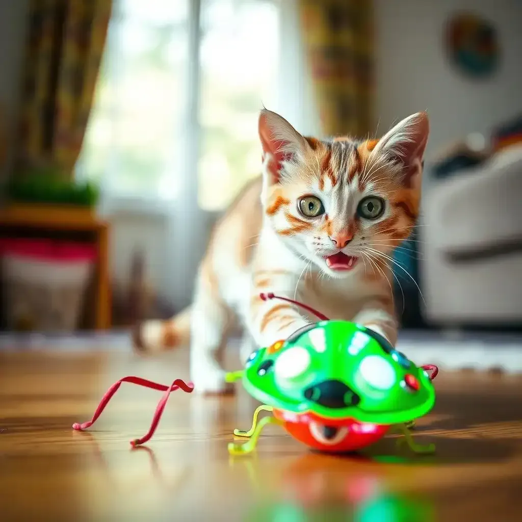 Amazing Electronic Bug Cat Toy: Interactive Fun! - Kittentoyland