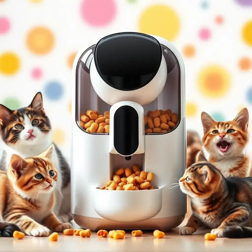 Amazing Electronic Cat Treat Dispenser - Kittentoyland