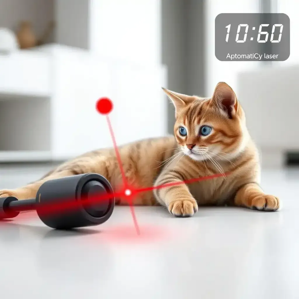 Automatic Laser Cat Toy With Timer A Purrfect Solution For Playtime