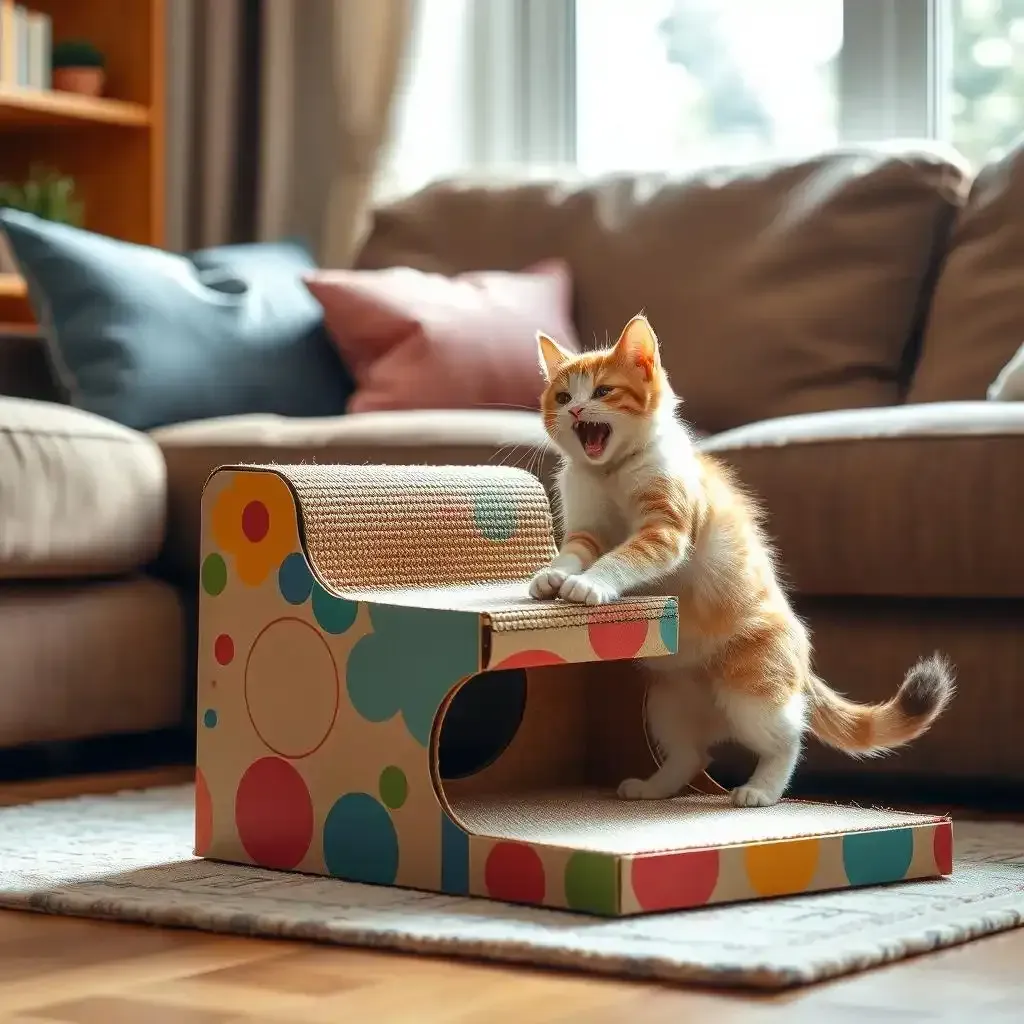 Awesome Cardboard Scratchers: Your Cat's New Obsession - Kittentoyland