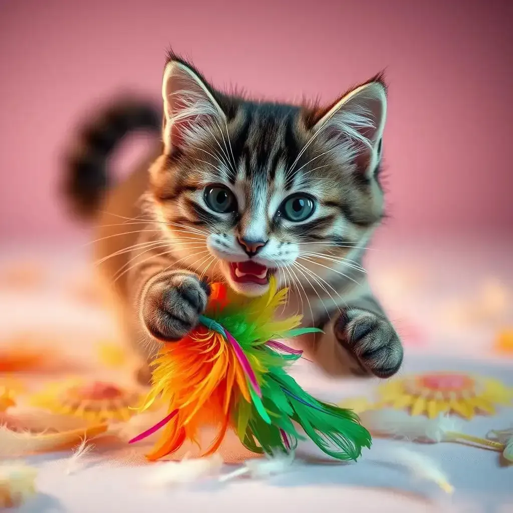 Awesome Cat Feather Toys: Fun & Engaging - Kittentoyland