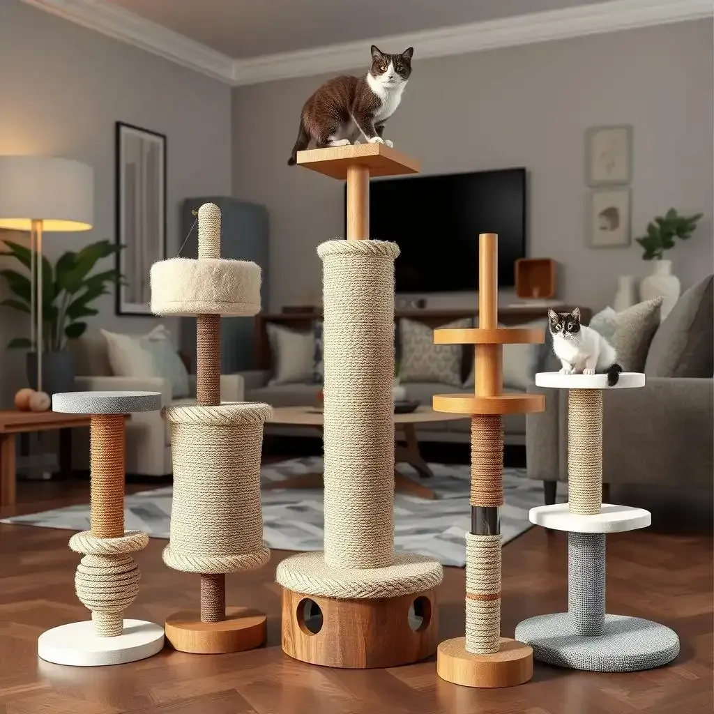 Awesome Decorative Scratching Posts - Kittentoyland