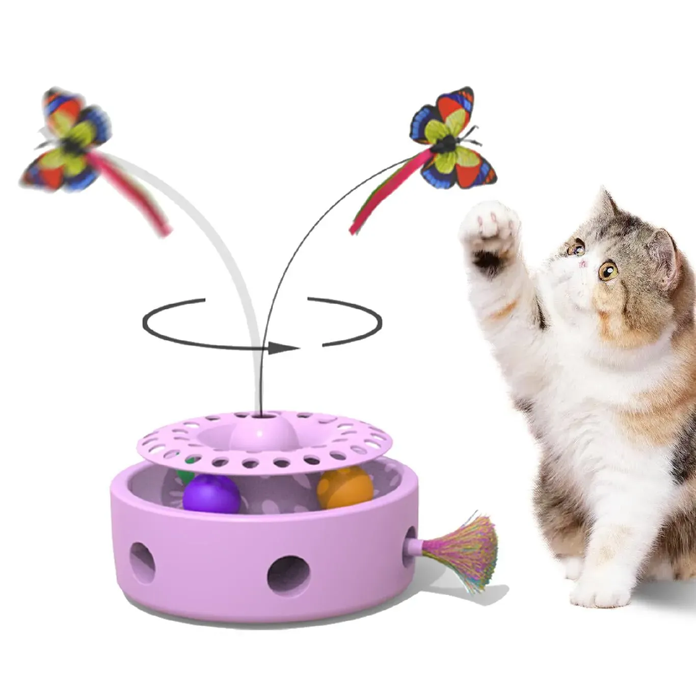 Discover battery operated interactive cat toys