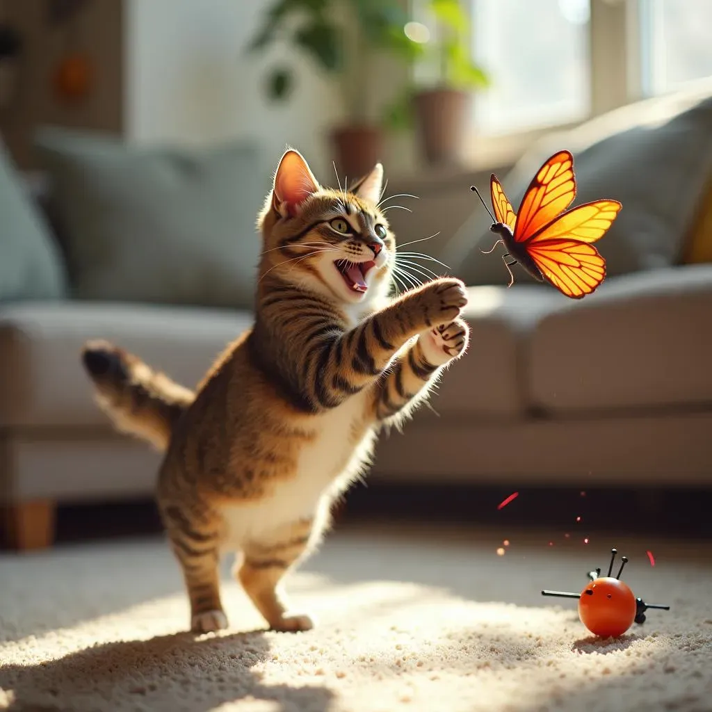Best Cat Toys for Active Play: Electric Butterflies and More
