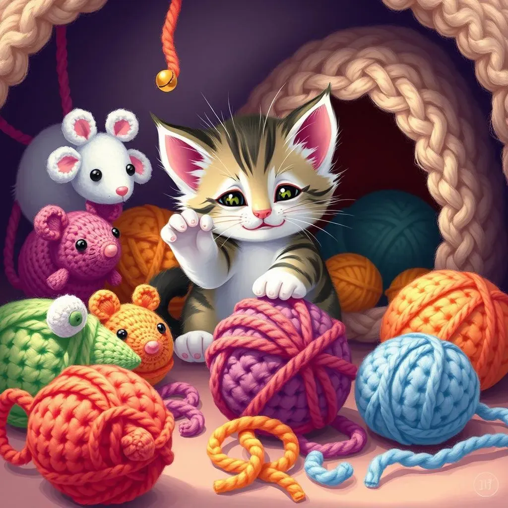 Beyond the Roll: Expanding Your Crochet Cat Toy Arsenal