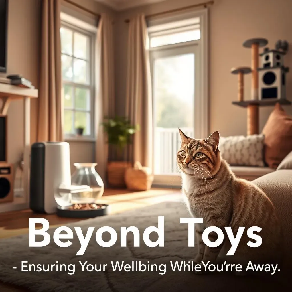 Beyond Toys: Ensuring Your Cat's Wellbeing While You're Away