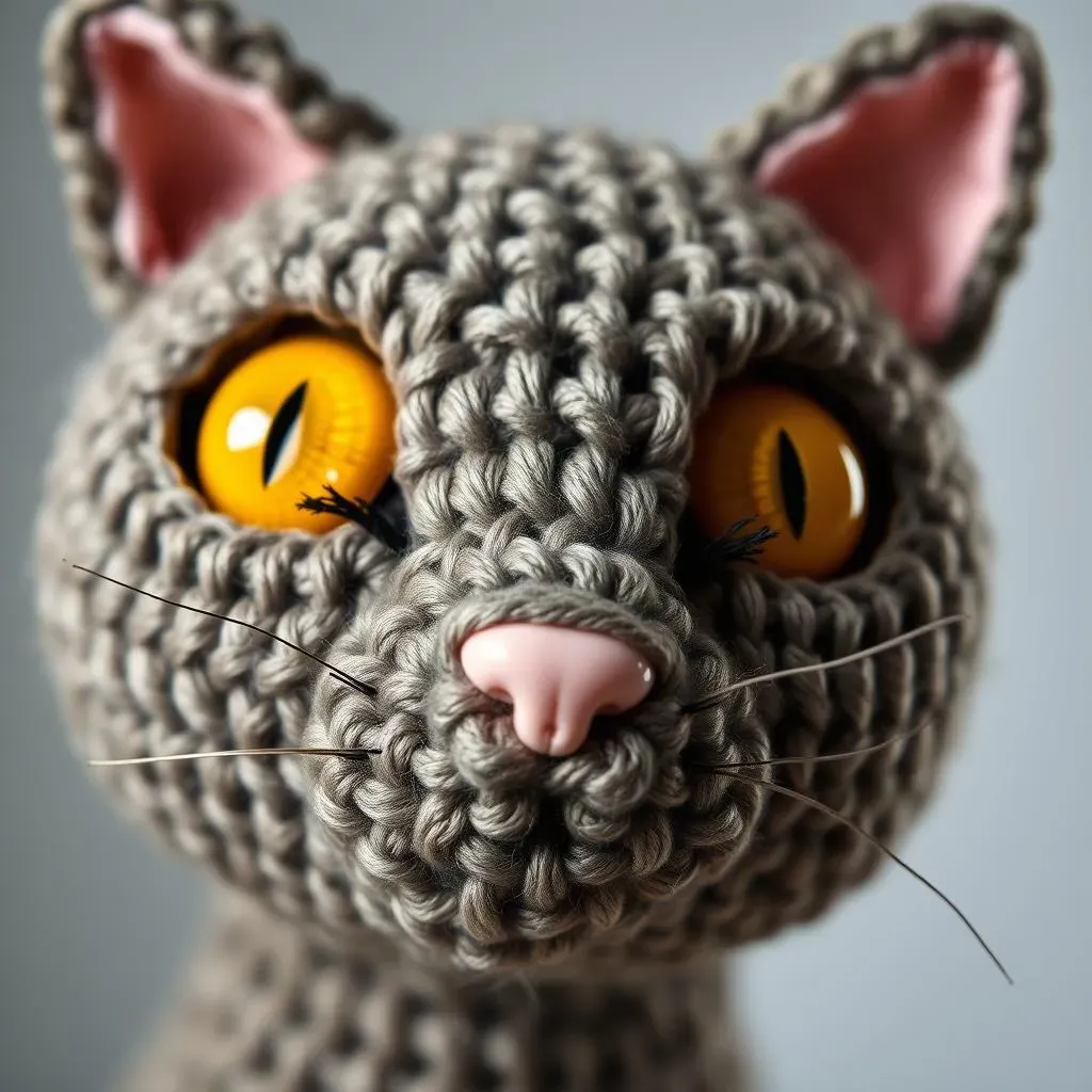 Bringing Your Crochet Cat to Life: Adding Details and Finishing Touches
