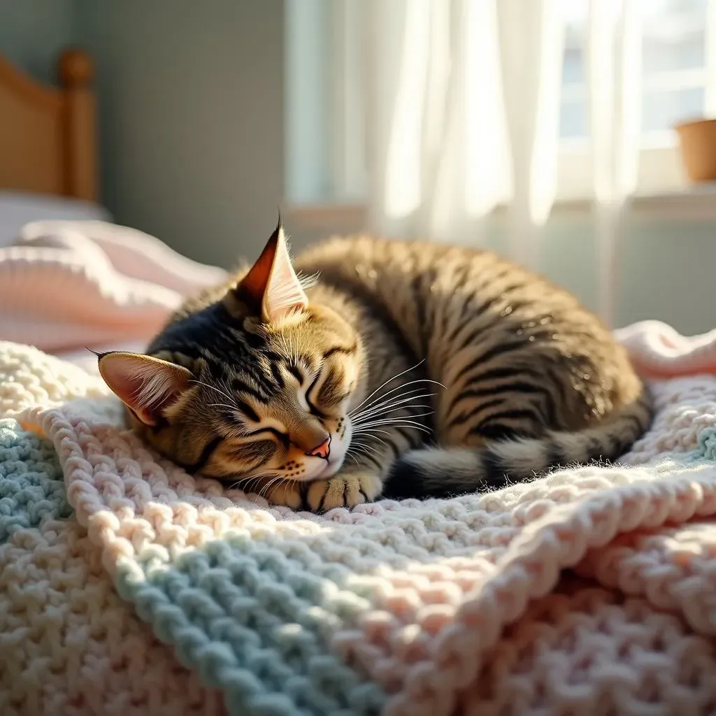 Caring for Your Finished Crochet Cat Blanket: Washing and Maintenance