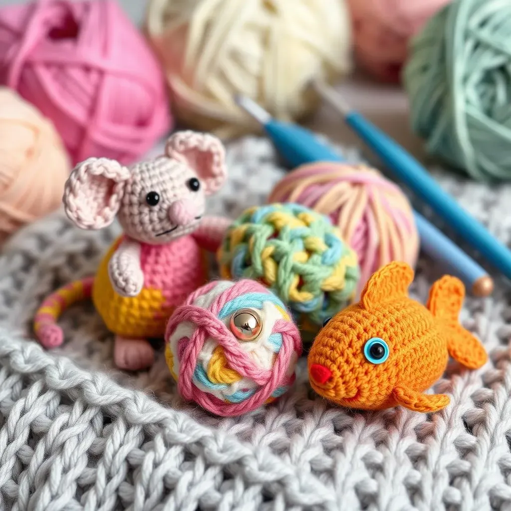 Amazing Cat Toy Crochet Free Pattern: Spoil Your Kitty!