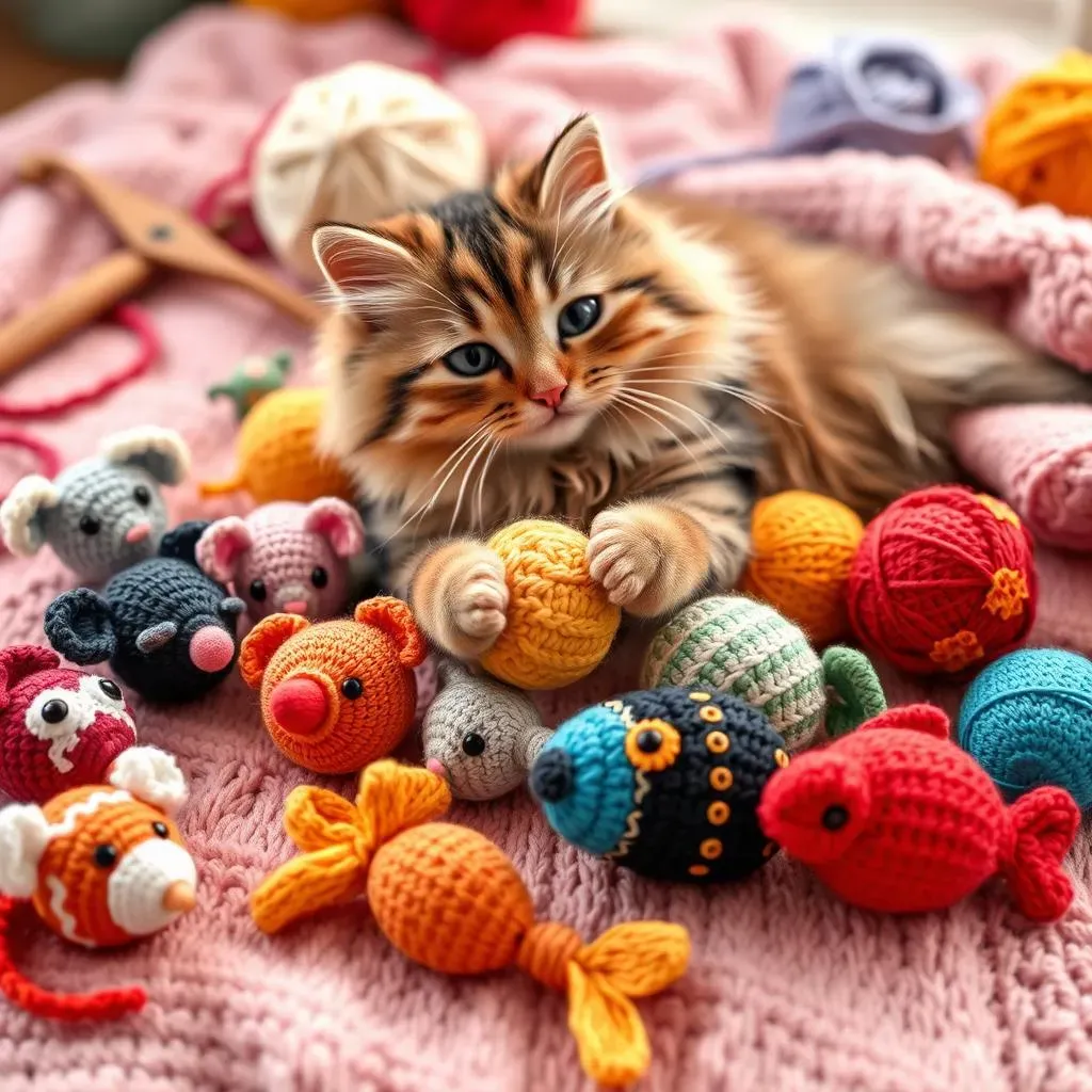 15+ Free Cat Toy Crochet Patterns: Discover Purr-fect Fun!