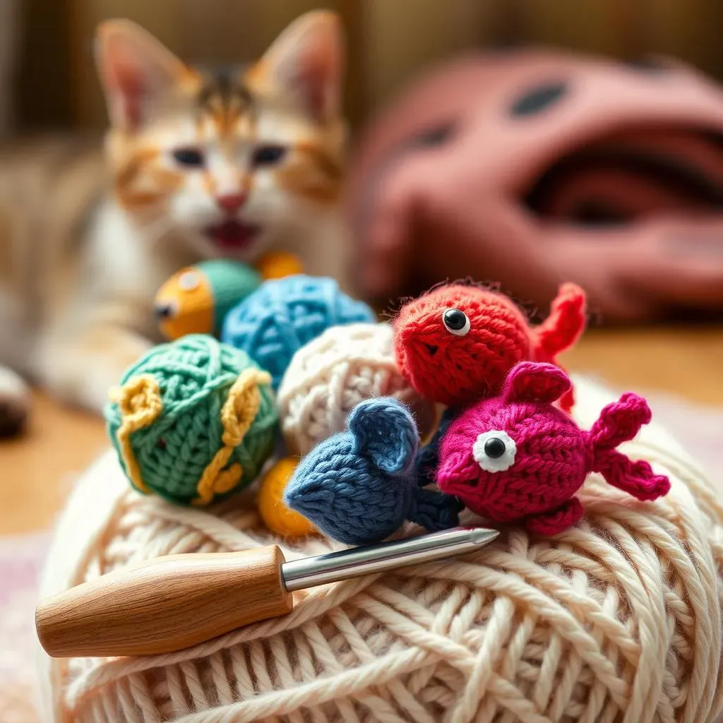 Amazing Cat Toys Crochet Pattern Free: 15+ Designs!