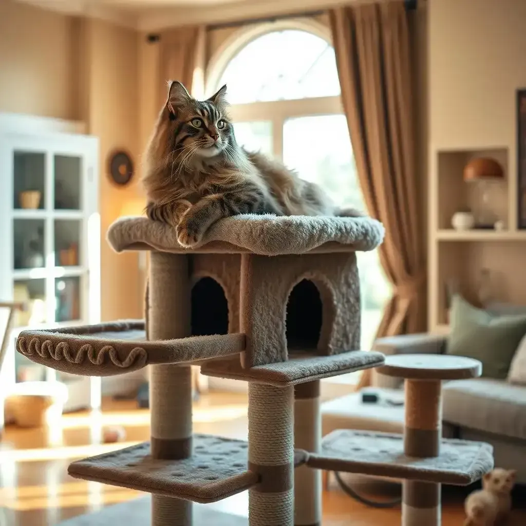 Choosing The Best Cat Trees For Large Cats