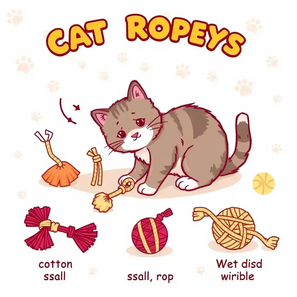 Choosing The Purrfect Cat Rope Toy Materials And Designs