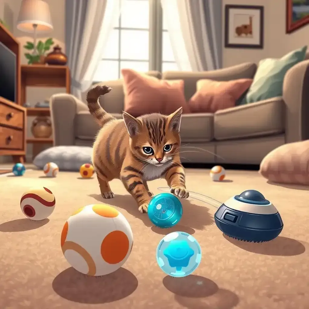 Choosing The Right Electronic Cat Ball Toy