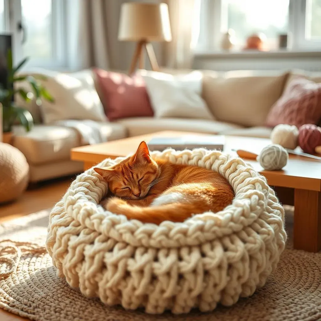 Cozy Crochet Cat Beds and Hideaways: Patterns for Ultimate Comfort