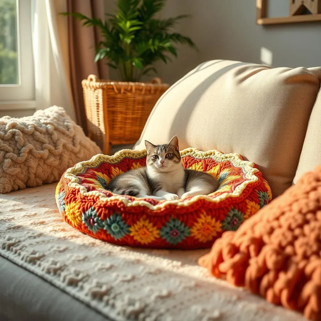 Crafting Cozy Crochet Cat Beds and Mats