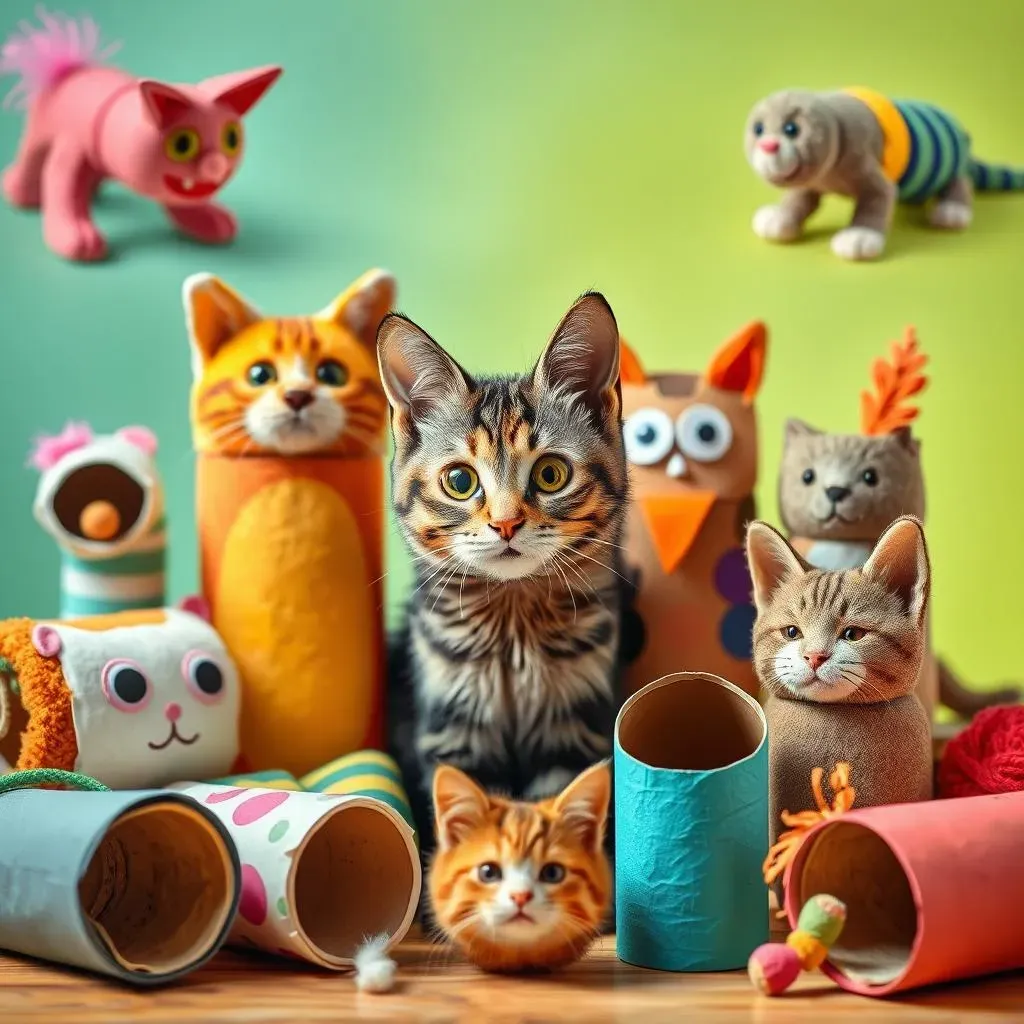 Creative Homemade Cat Toys from Toilet Paper Rolls: Advanced Projects