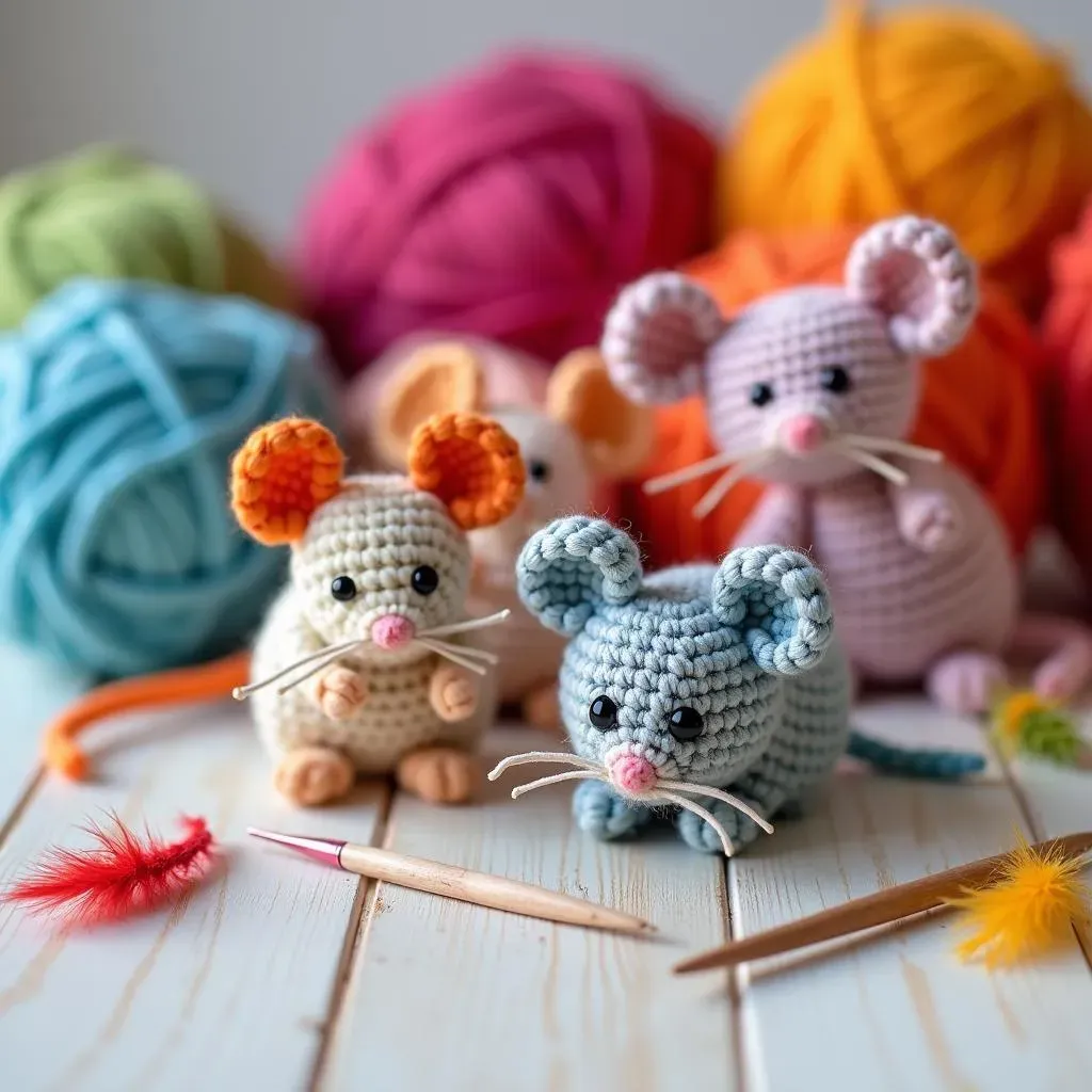 Creative Variations: Customizing Your Crochet Mouse Cat Toy