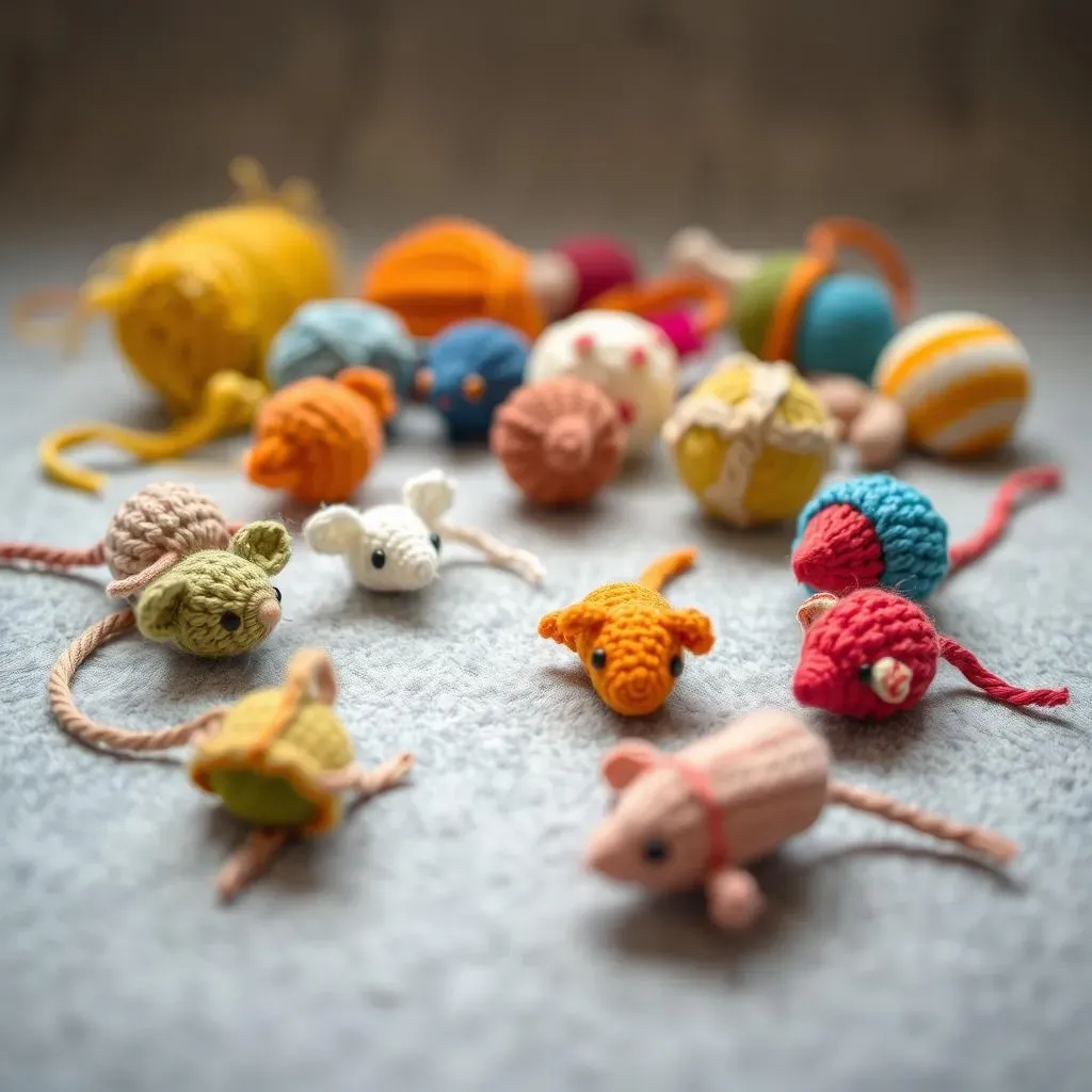 Amazing Crochet a Cat Toy: Easy Patterns For Your Furry Friend