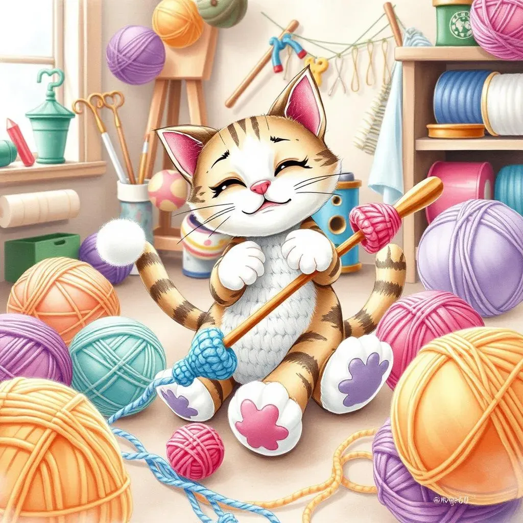 Amazing Crochet Cat Kicker Toy Pattern: Easy &amp; Fun!