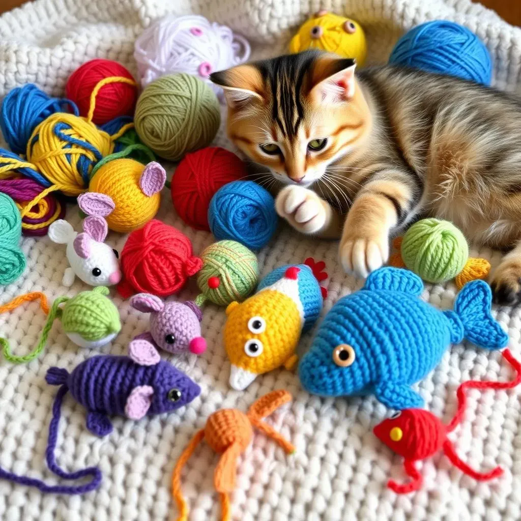 Amazing Crochet Cat Toy Patterns: 16+ Free Designs!