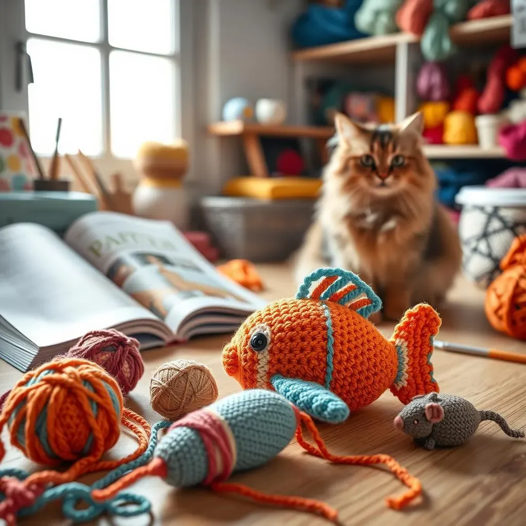 Absolute Fun: Crochet Cat Toys Patterns Free for Your Furry!