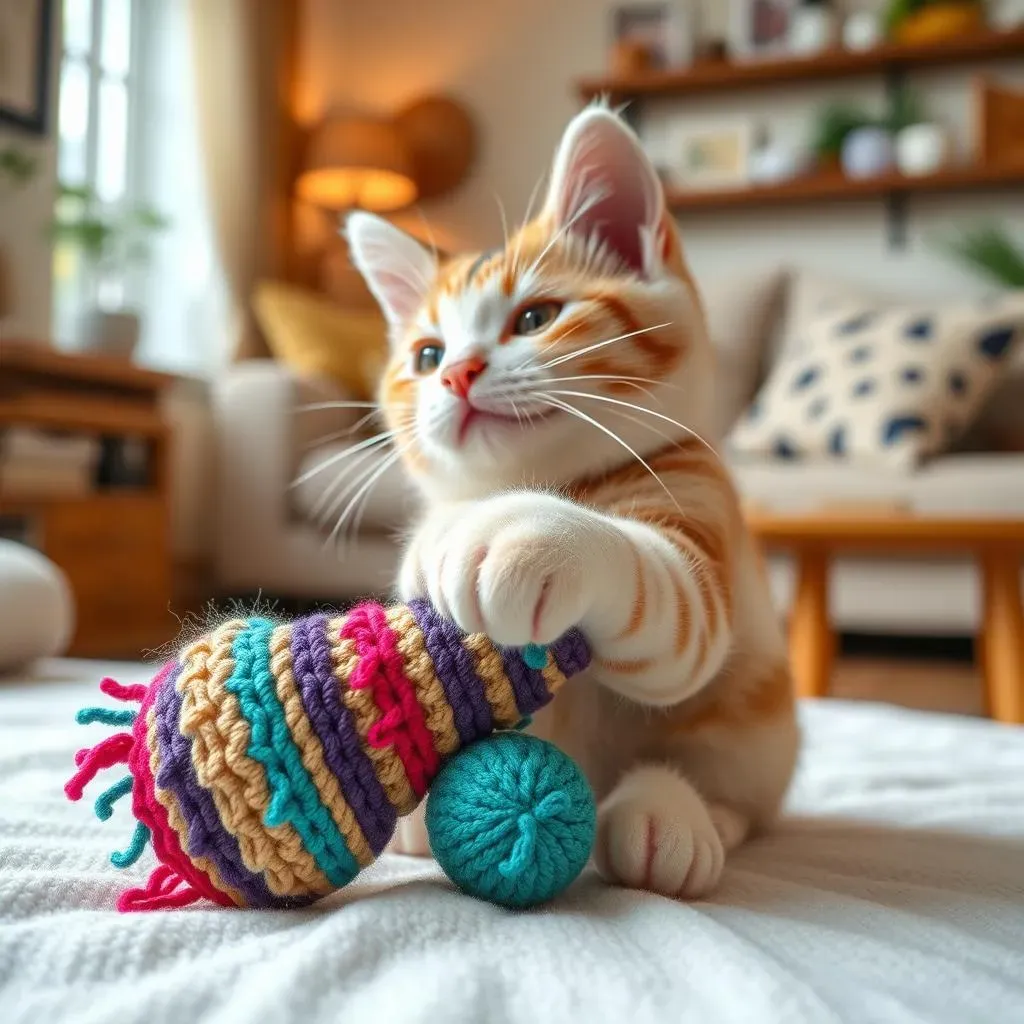 25 Crochet Cat Toys Patterns Your Cat Will Crave