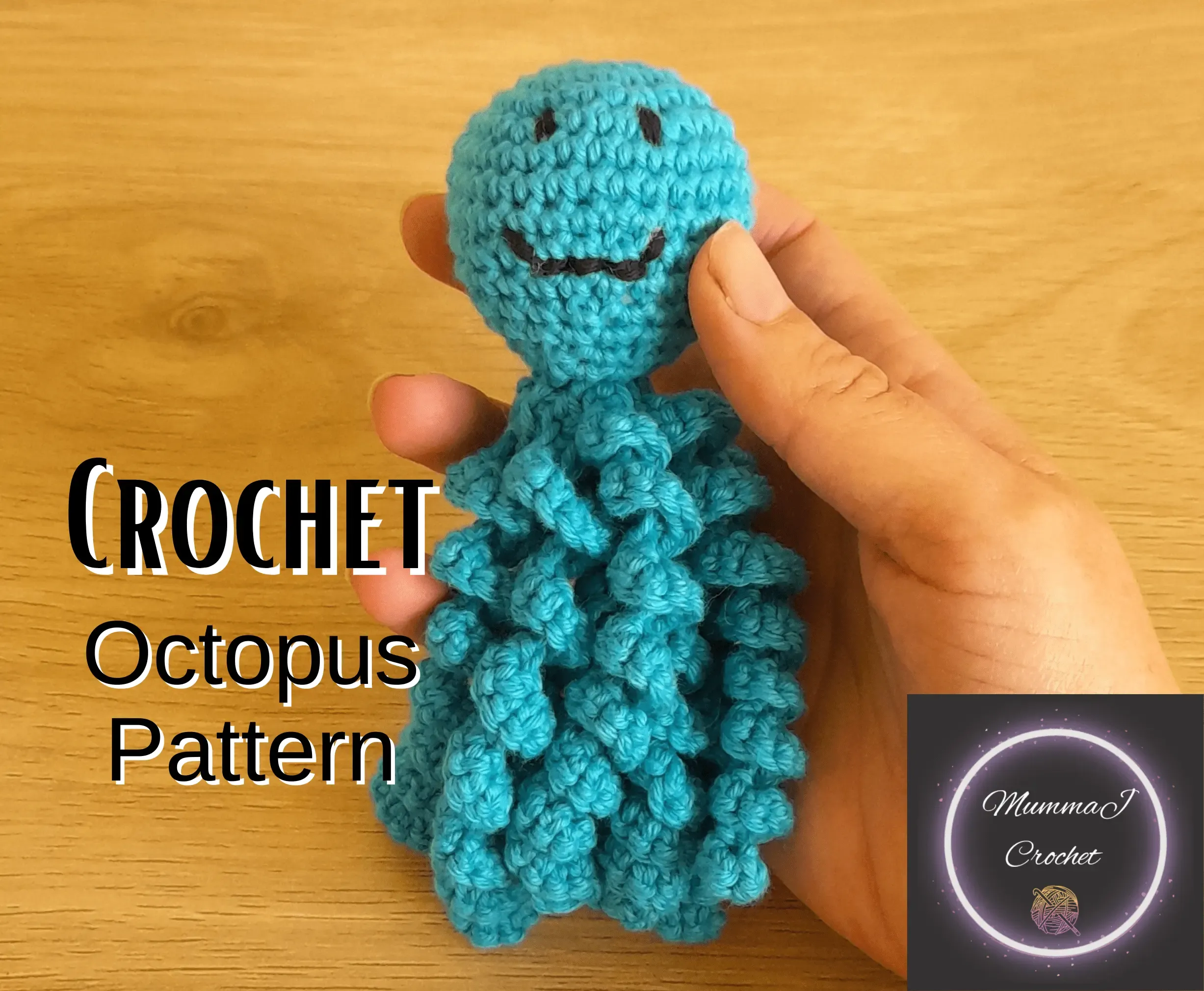 Amazing crochet octopus cat toy pattern for kitty fun