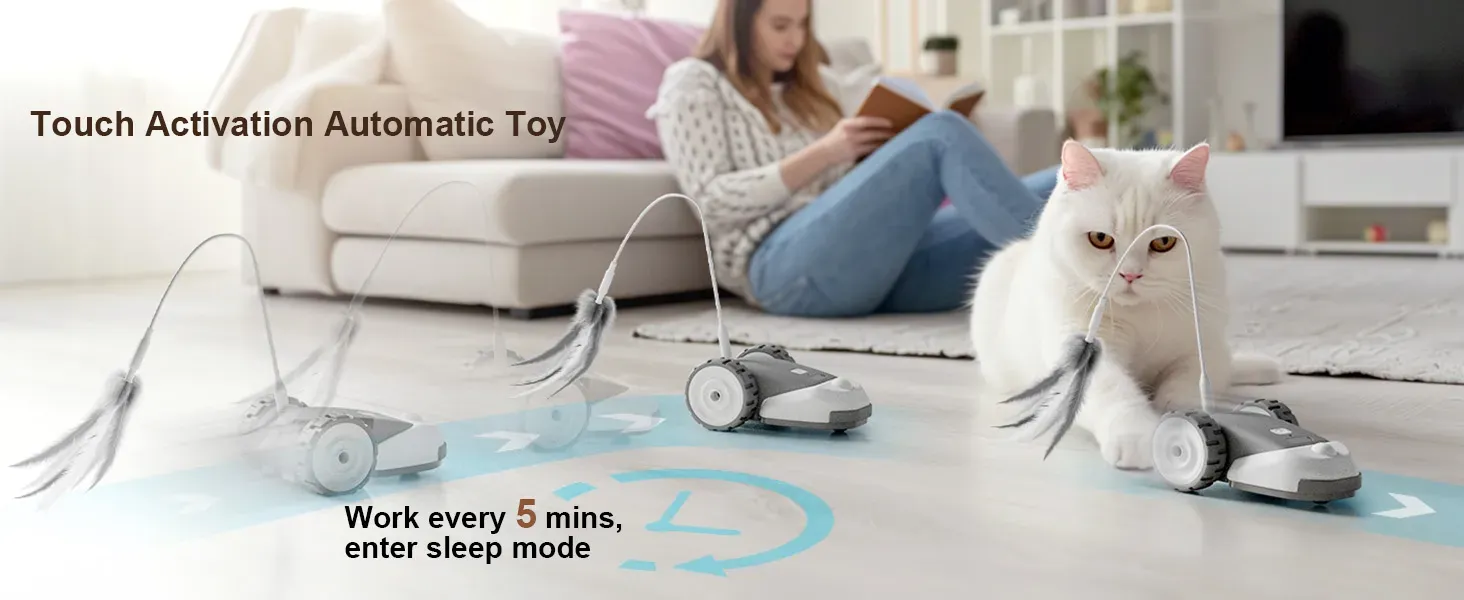 Your Cat's New Favorite: cyros 3-in-1 interactive cat toy