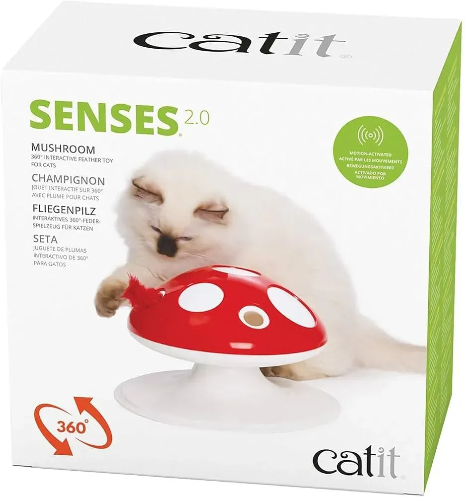 Deciding if the interactive mushroom cat toy is right for your feline