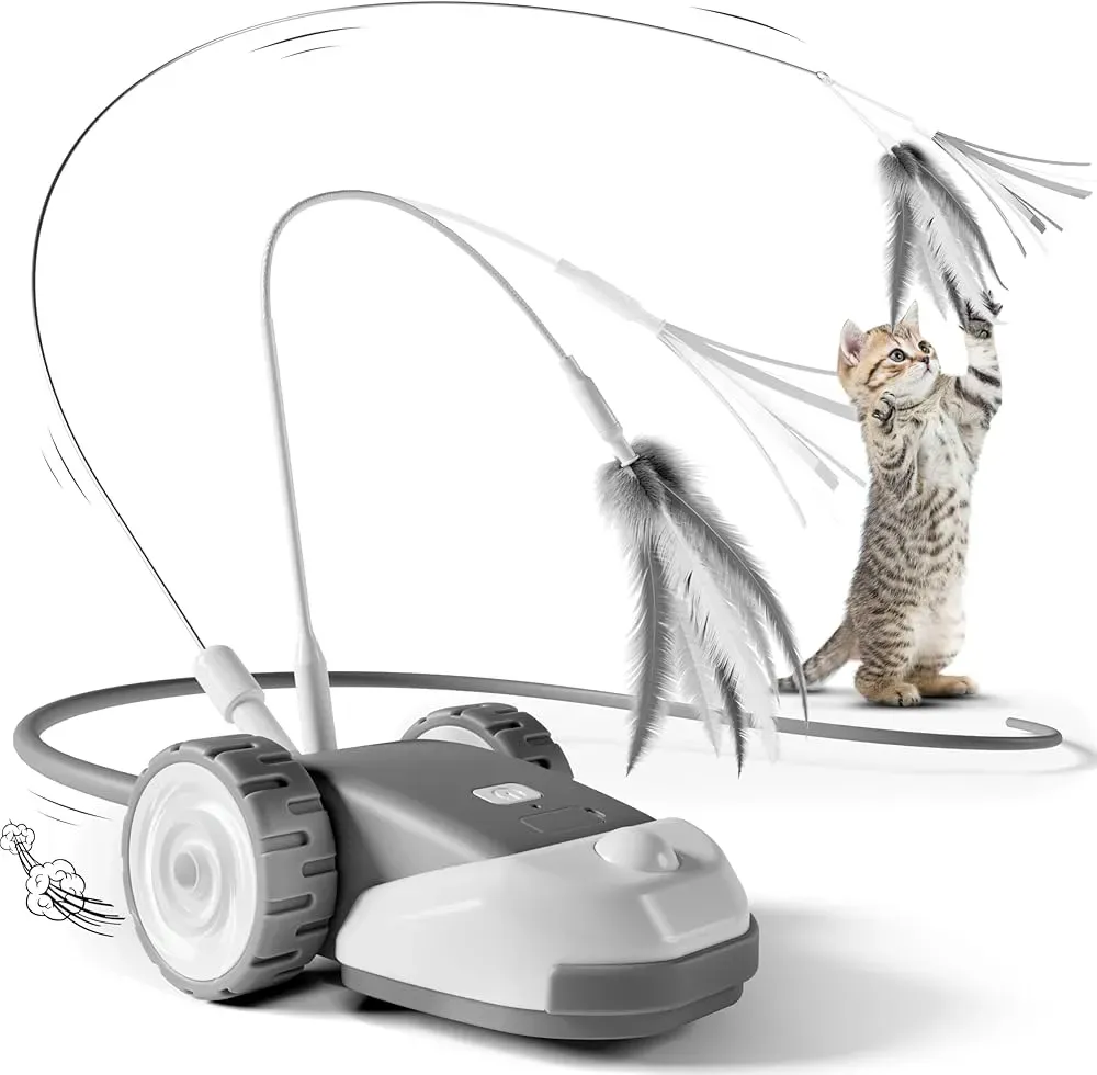 Discover the CYROS 3in1 Interactive Cat Toy