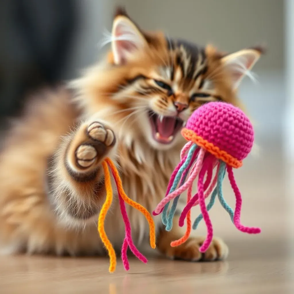 Dive into Fun: The Allure of a Jellyfish Cat Toy Crochet Pattern