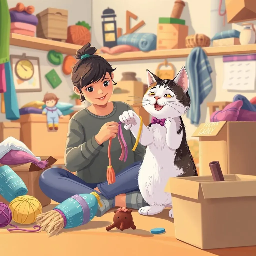 DIY Cat Toys: Crafting Fun Without the Fear