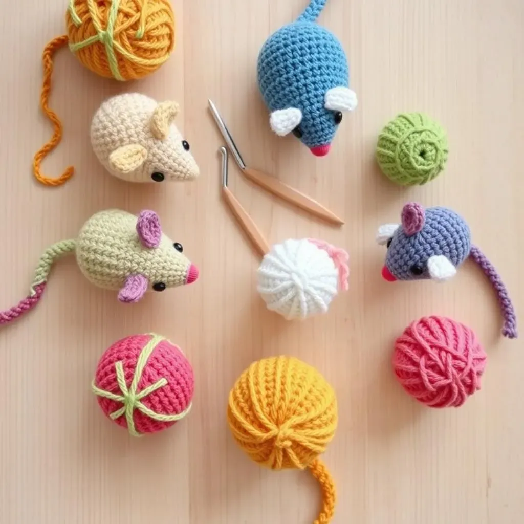 Easy Crochet Cat Toy Patterns for Beginners