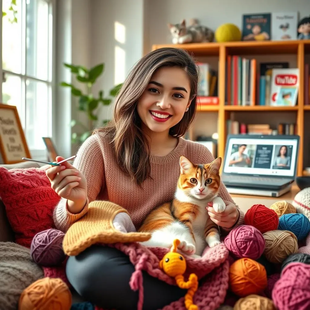 Easy Crochet Cat Toy Patterns for YouTube Beginners