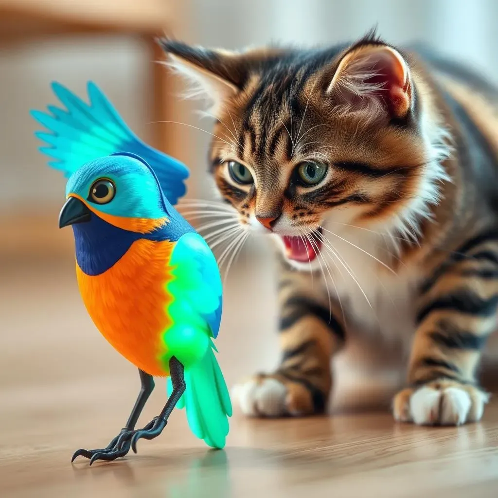 Amazing Electronic Bird Cat Toy